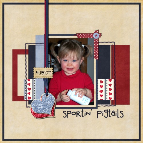 Sportin' Pigtails