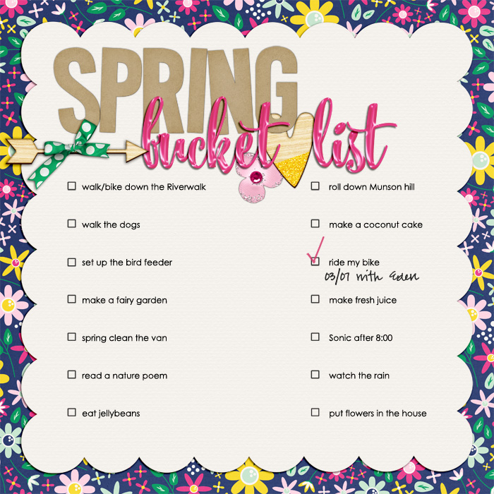Spring Bucket List