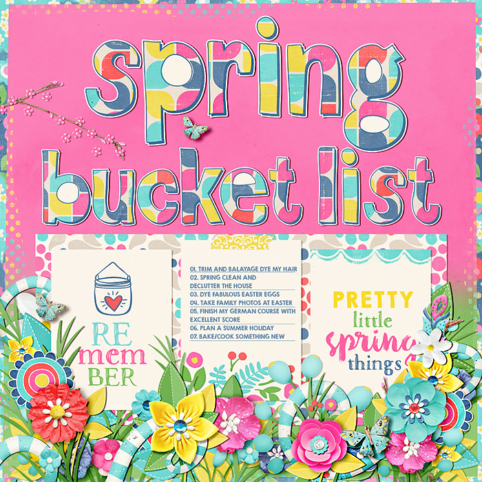 Spring bucket list
