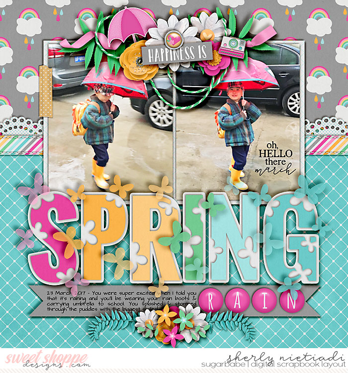 Spring rain