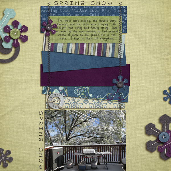 spring snow