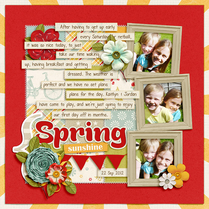 Spring sunshine