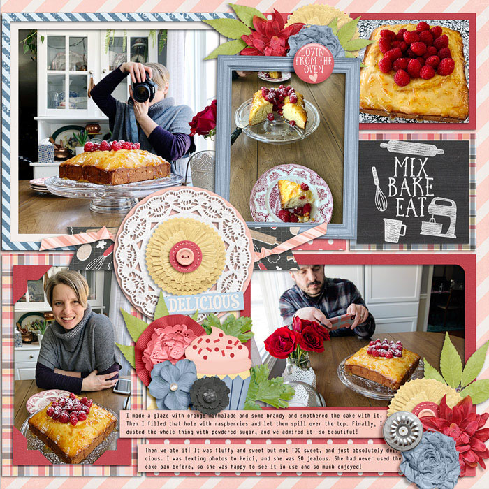 Square Cake right