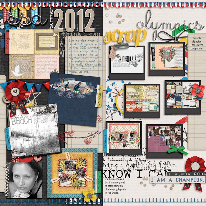 SSD Summer 2012 Scrap Olympics