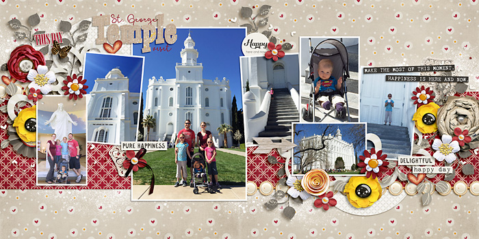 St. George Temple Visit