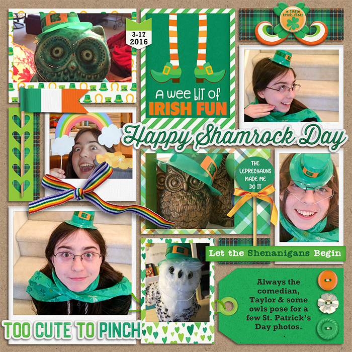 St. Patrick's Day Dress Up at 16