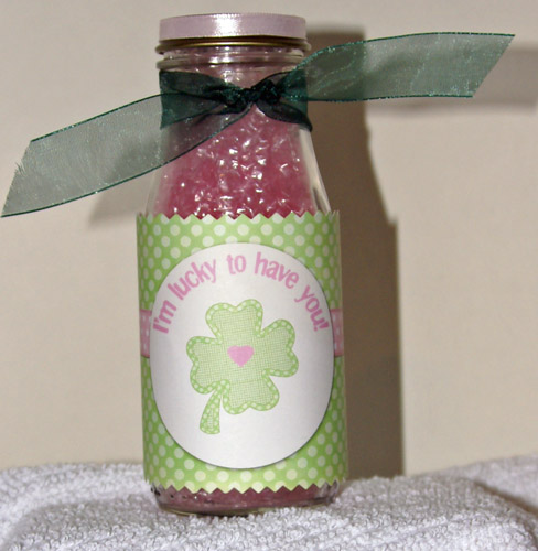 St. Patrick's Day Goodie Bottle
