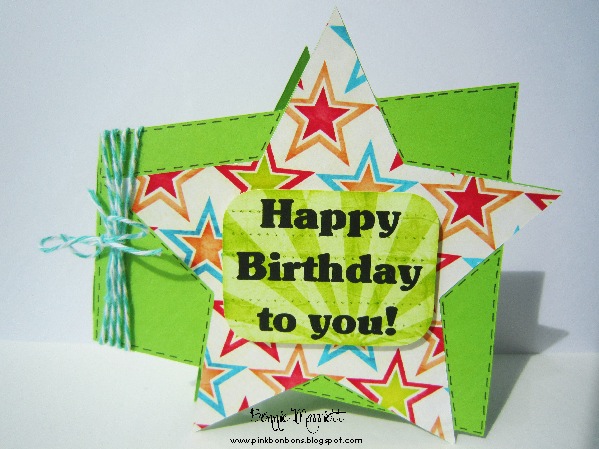 Star Birthday Card