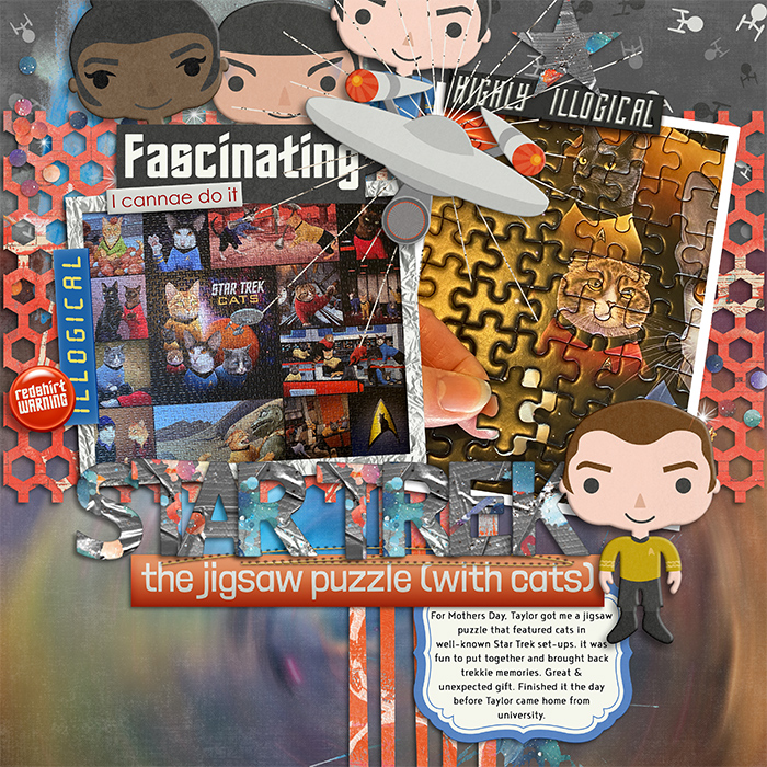 Star Trek Cats Jigsaw Puzzle