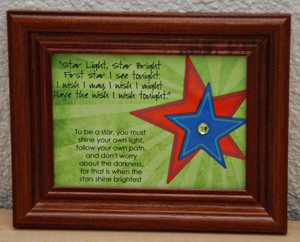 Star Wall Hanging *hybrid*