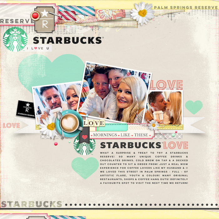 STARBUCKS I LOVE YOU