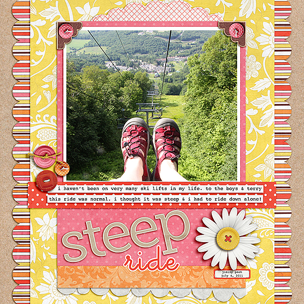 steep ride