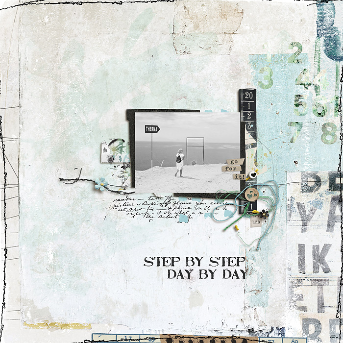 step by step