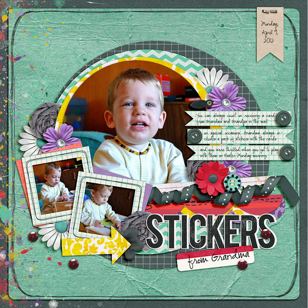 stickers from grandma