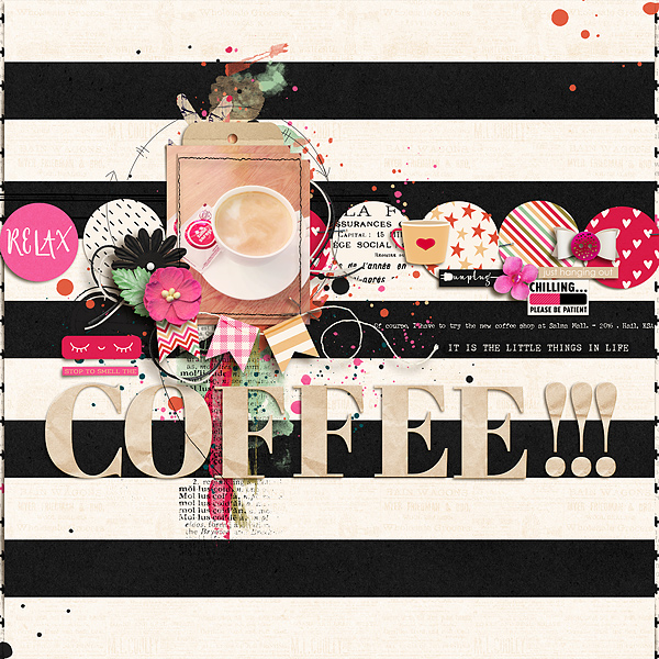 Stop and smell the coffee!!!
