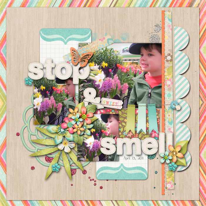 stop and smell the flowers