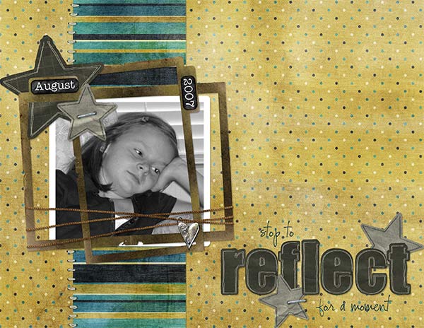 Stop tp REFLECT for a moment