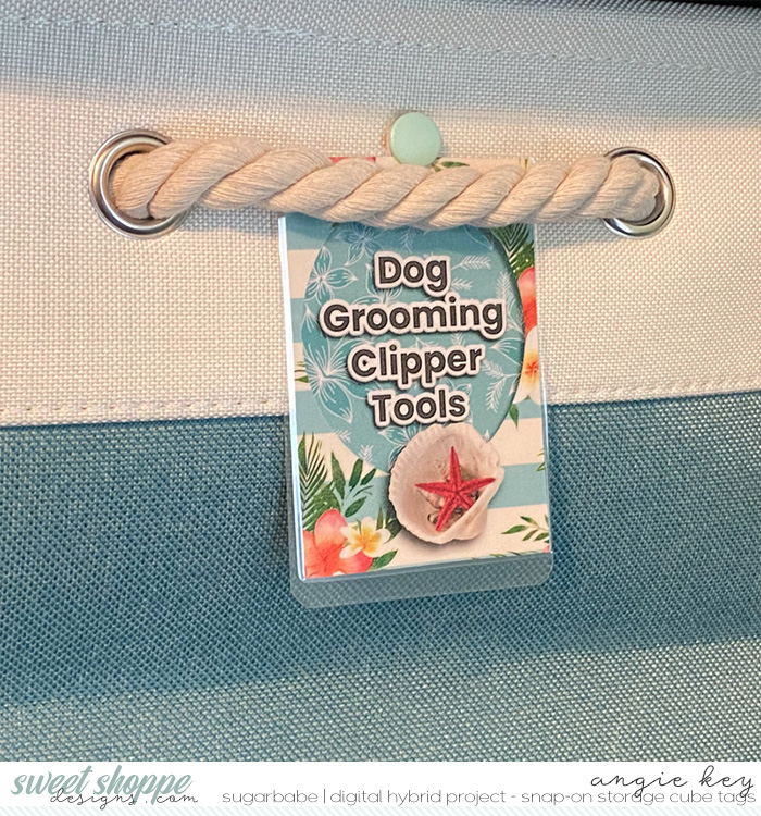 Storage Cube Tag - Ohana Room