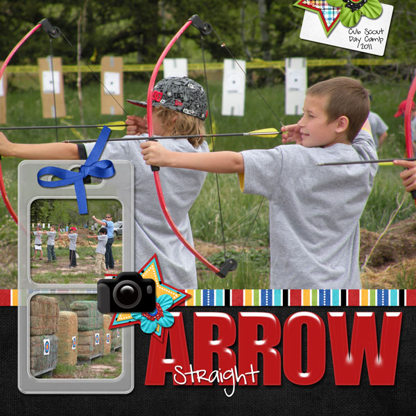 straight arrow