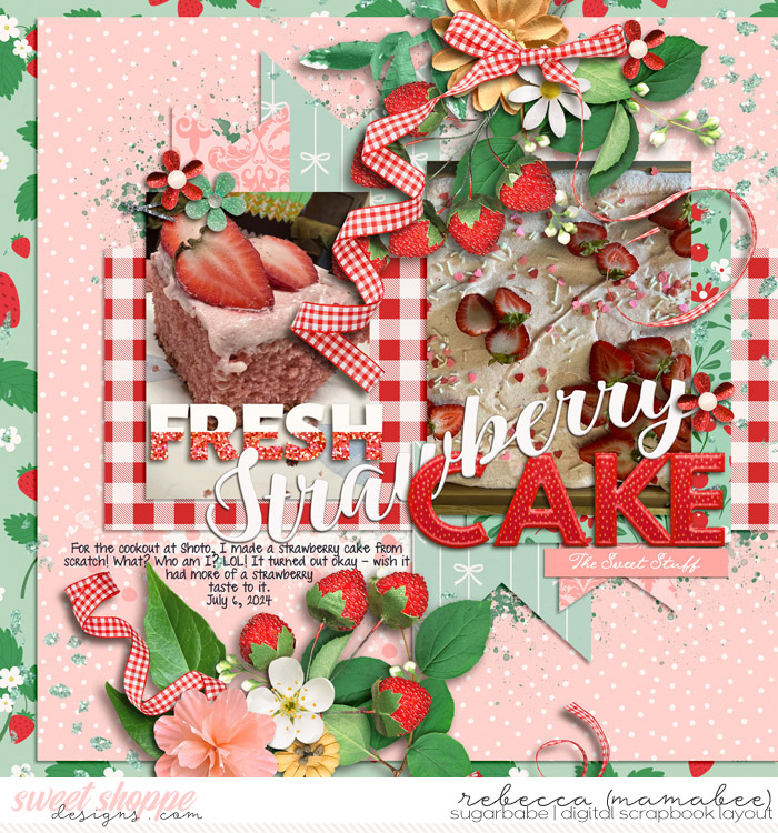 strawberry cake