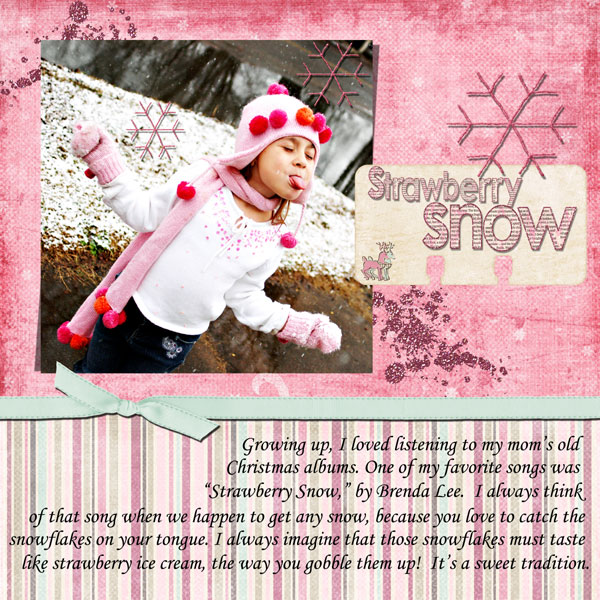 Strawberry Snow