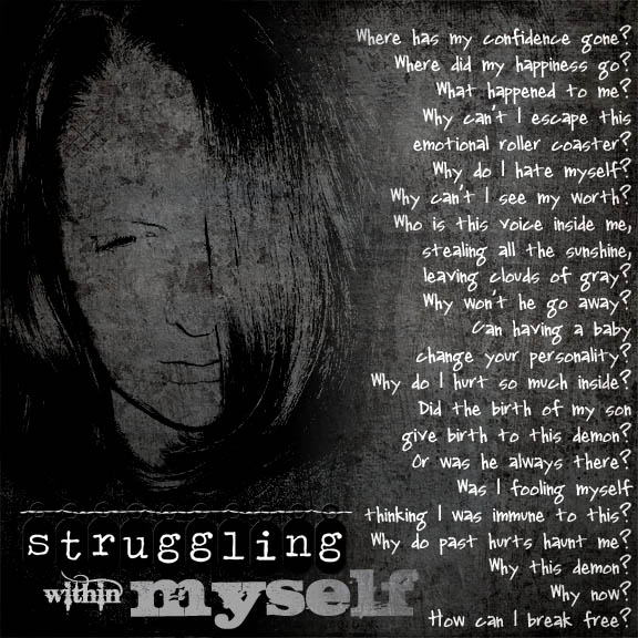struggling within myself
