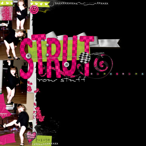 Strut Your Stuff (Jan 6th Cookie)