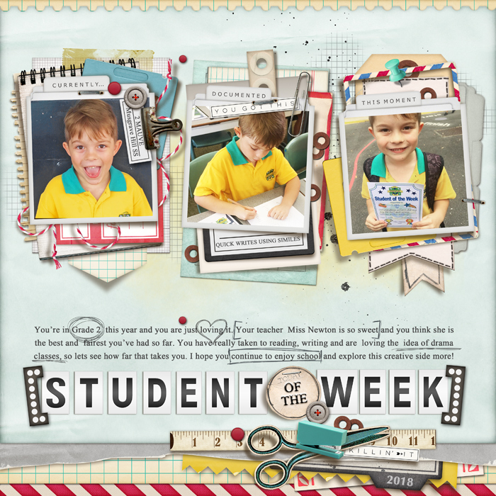 STUDENT OF THE WEEK