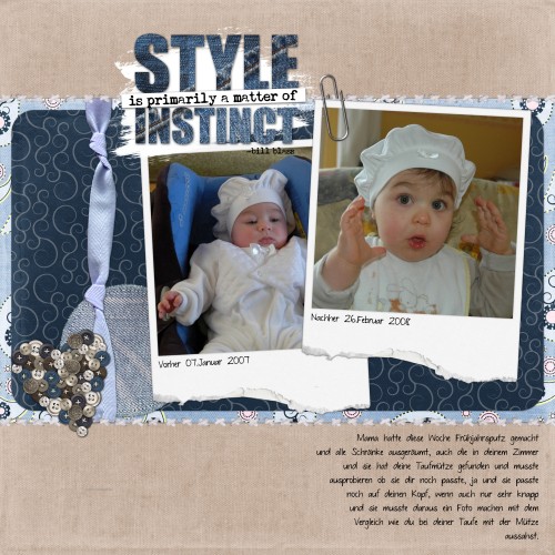 style - before and after