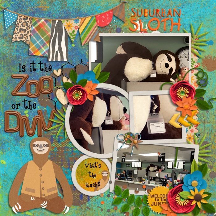 Suburban Sloth - Is it the Zoo or the DMV