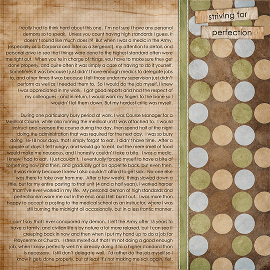 Sugarfree Challenge #44 Personal Demons