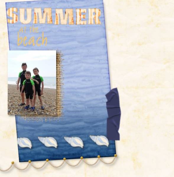 Summer at the beach