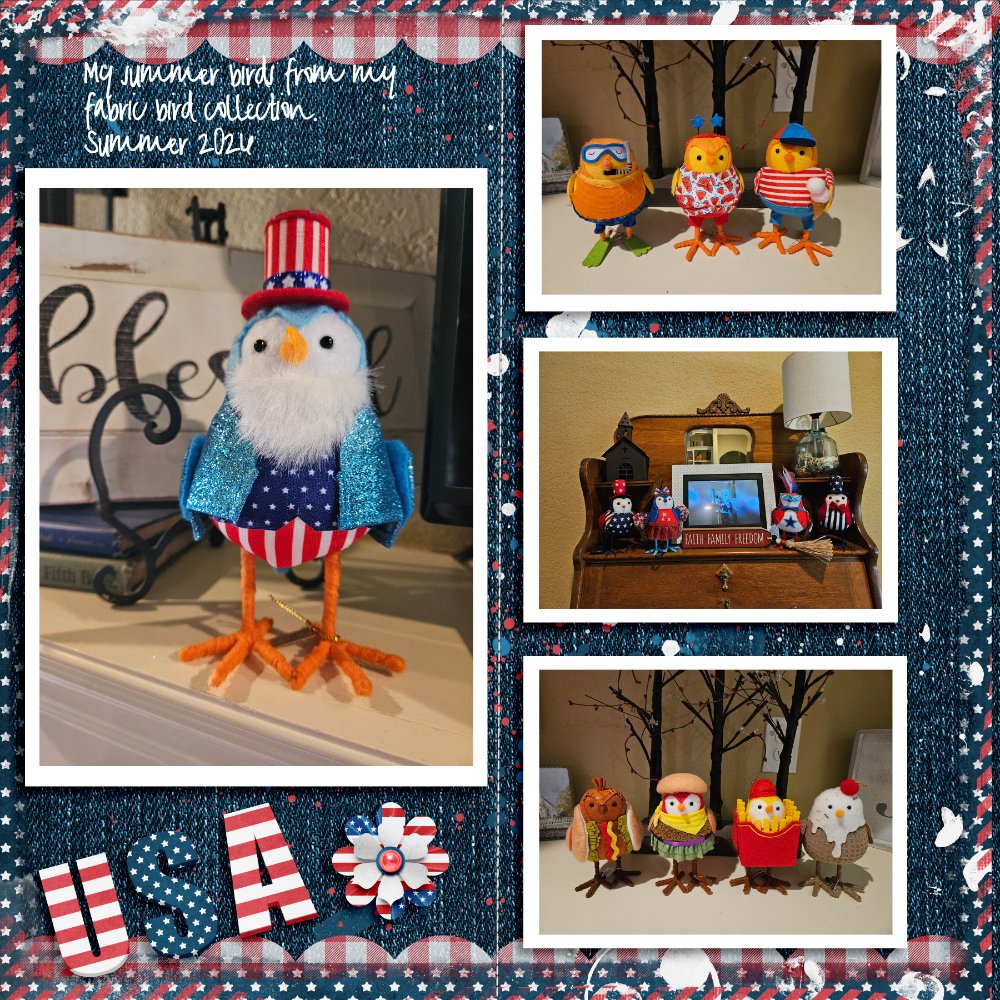 Summer bird collection