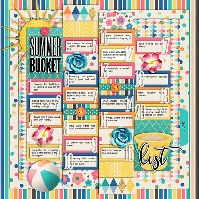 Summer Bucket List 2017