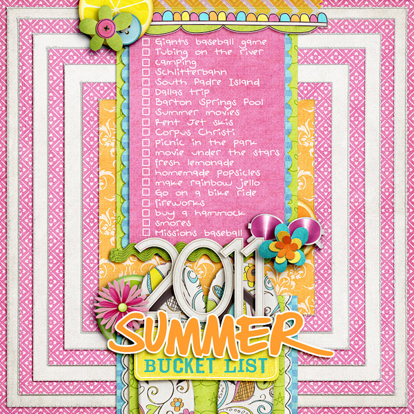 Summer Bucket List
