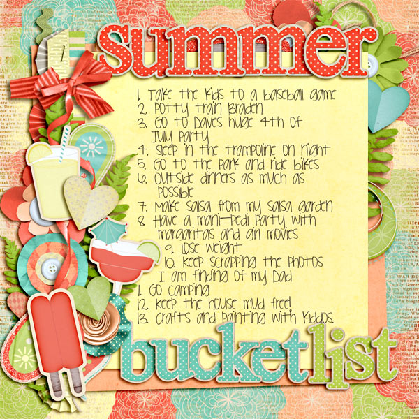 Summer Bucket List