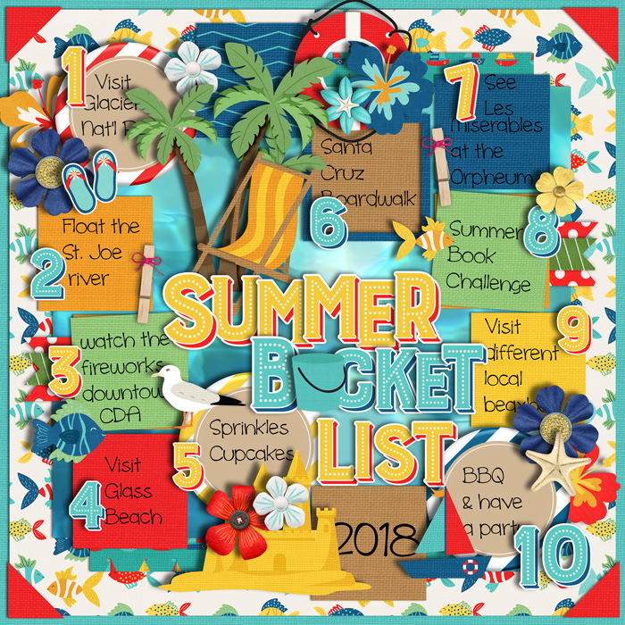Summer Bucket List