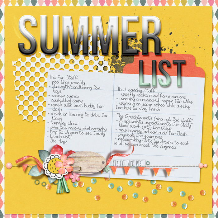 Summer Bucket List