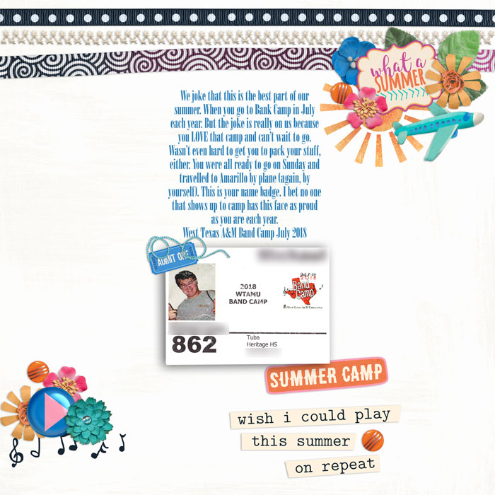 Summer Camp July 2018