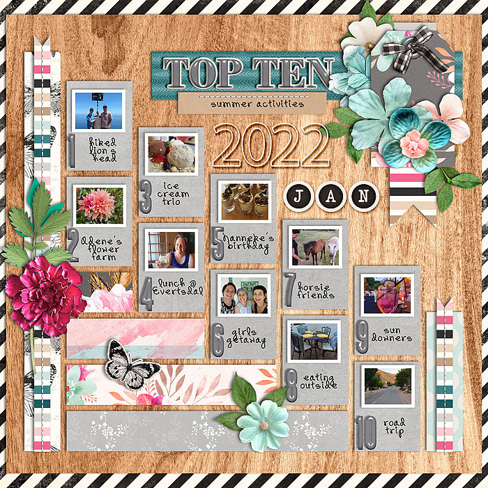 Summer faves January 2022