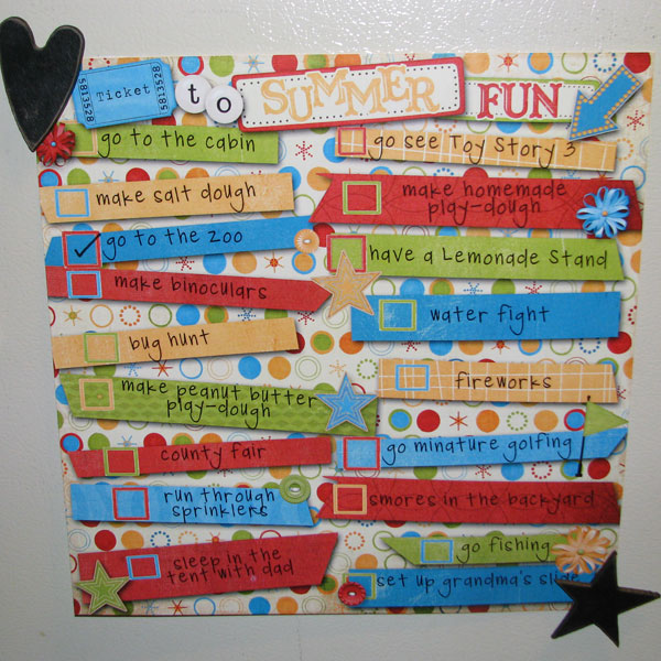 Summer Fun List