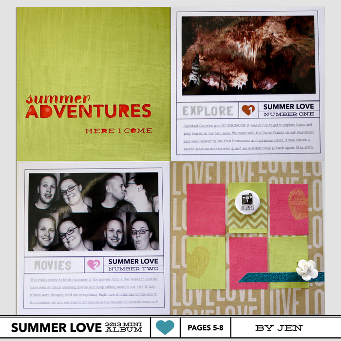 Summer Love Mini Album pgs-5-8