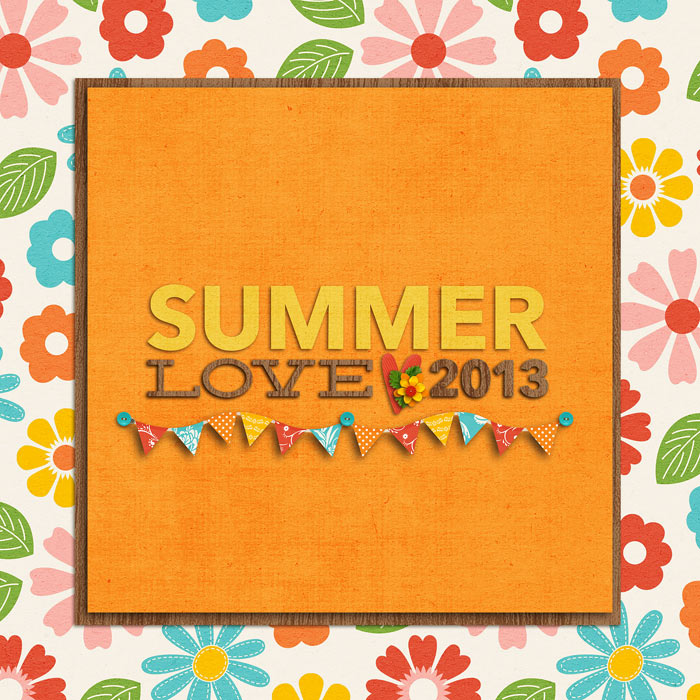 Summer Love Mini Book Cover