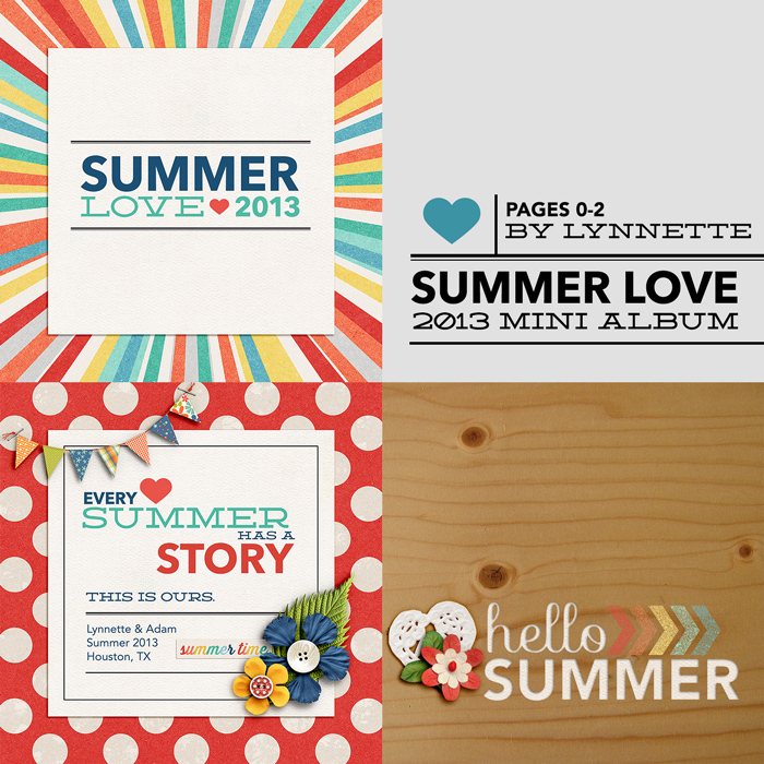 Summer Love Mini | Cover & Intro Pages