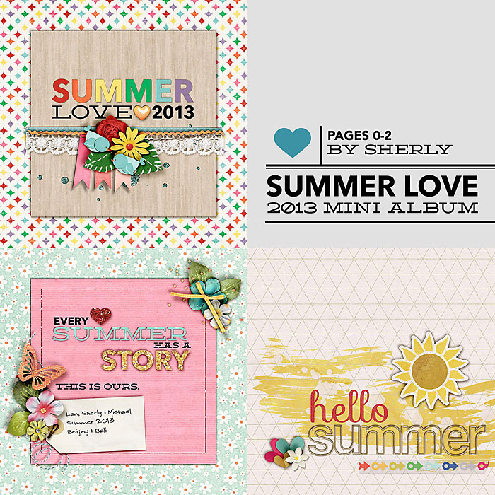 Summer Love Mini | Cover & Intro Pages