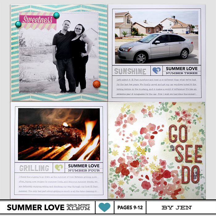 Summer Love Mini pages 09-12