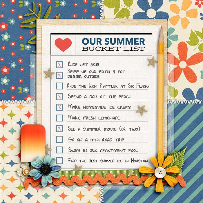 Summer Love Mini | Summer Bucket List