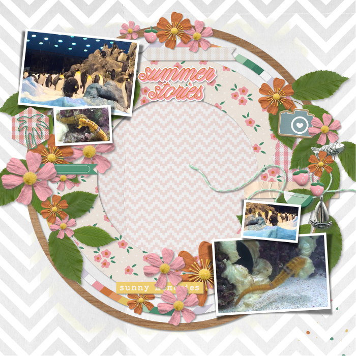 Summer memories aquarium