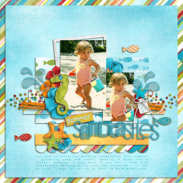 summer sandcastles