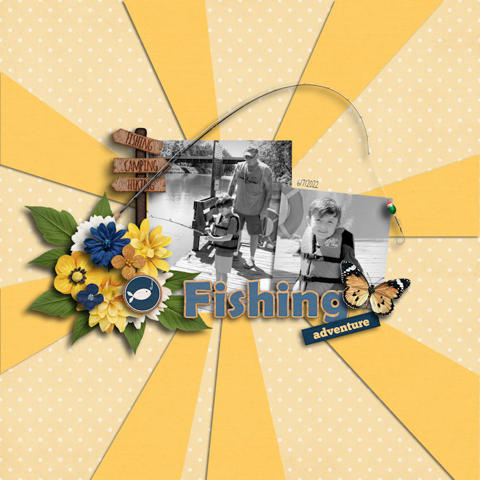 Summer Scrap A Thon - A Sun Filled Challenge